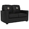 Dreamseat Silver Loveseat with New Orleans Saints Primary Logo XZ7759003LSCDBK-PSNFL21005 - alternate 1